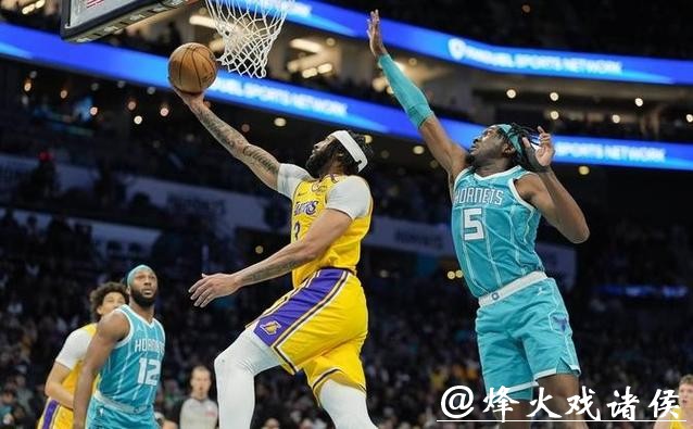浓眉42+23詹姆斯22+7+8 湖人力克黄蜂4连胜